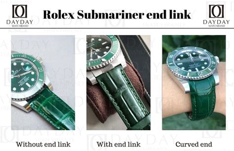 rolex daytona end links|rolex watch link count.